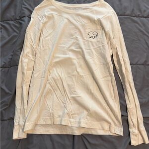 Ivory Ella Cream Long Sleeve Shirt